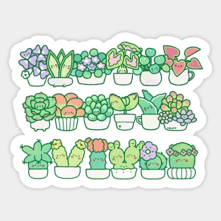 Potted plants Sticker